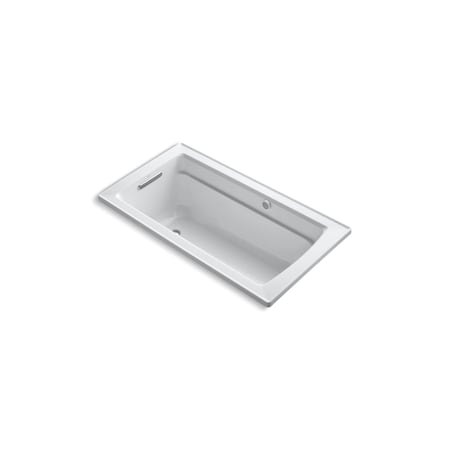 Kohler Air Tub, 60 in L, 32 in W, Acrylic, Left, Right, Reversible 1122-GH-0